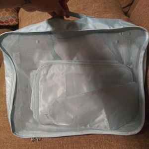 7 pc. Lingerie Travel Bags set